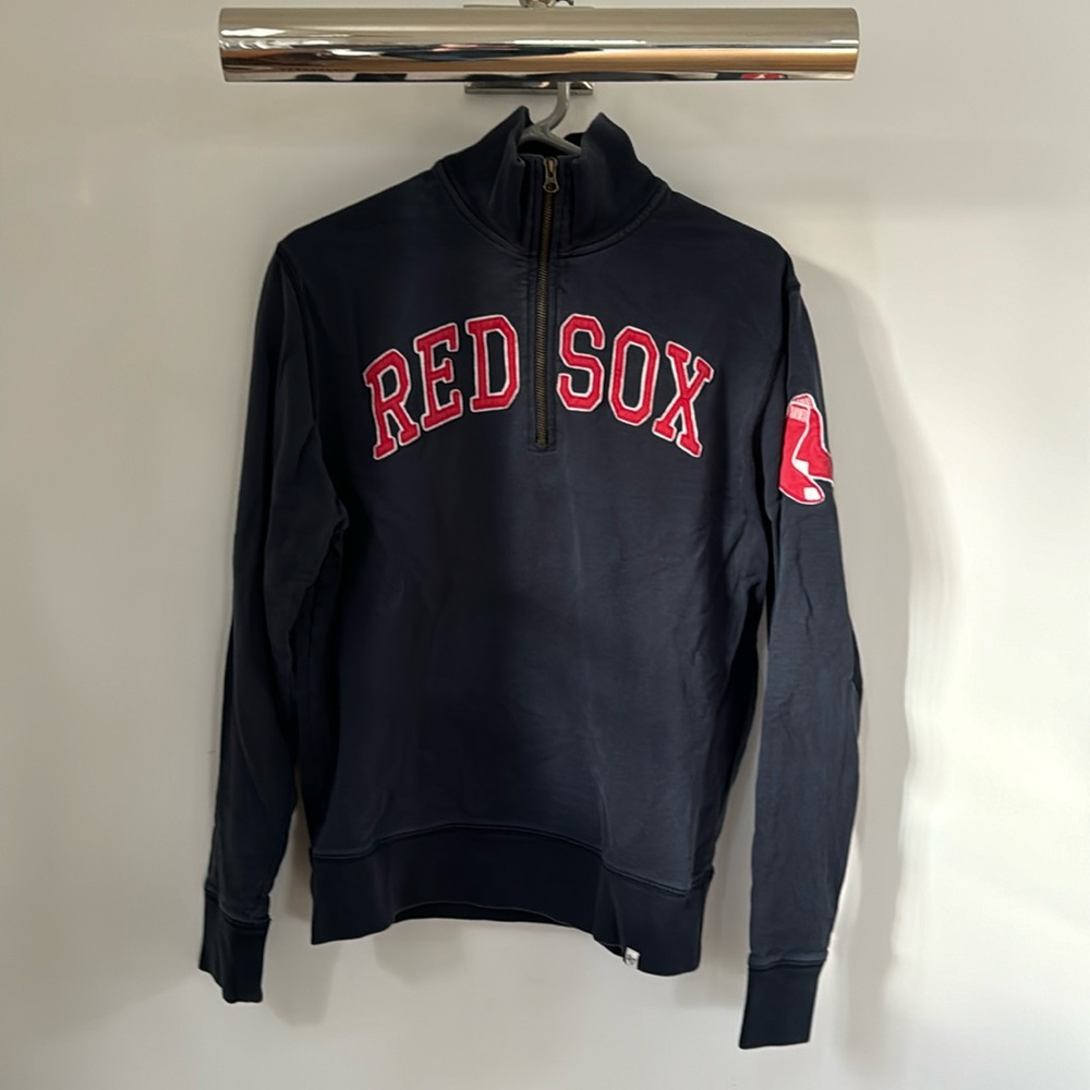‘47 brand Red Sox 1/4 zip sweatshirt